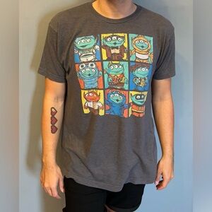 Men's Pixar Graphic T-Shirt Gray